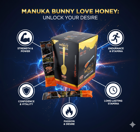 Bunny Love Manuka Honey – Cinnamon Flavor spoon
