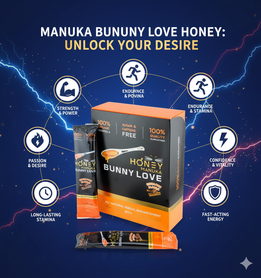Bunny Love Manuka Honey – Cinnamon Flavor – 12 Sachets SPOON